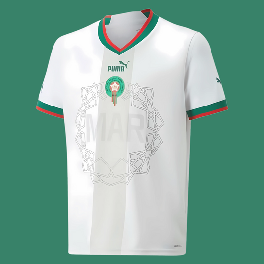 MAILLOT MAROC EXTERIEUR COUP DU MONDE 2022